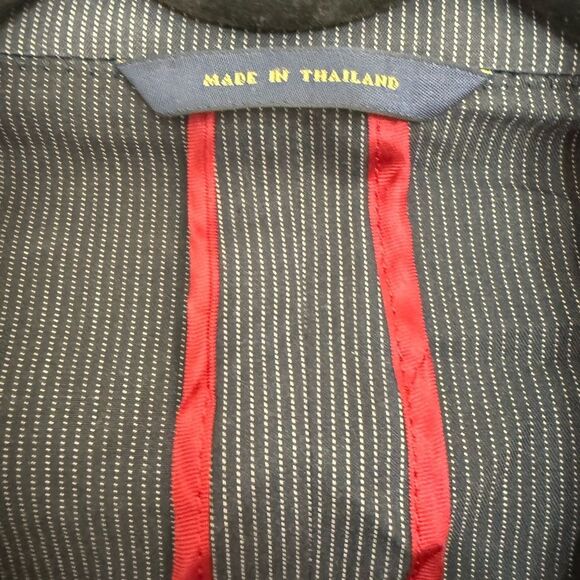 Brooks Brothers 1818 Lightweight Silk & Cotton Regent Striped Sport Coat 44R - Picture 5 of 10